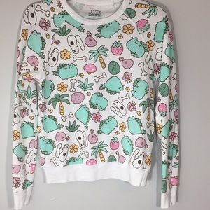 Pusheen Dino Sweater Size Small